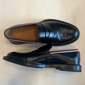 Gucci | Shoes | Gucci Beyond Penny Loafer Black Size 75 G 95  display picture 1
